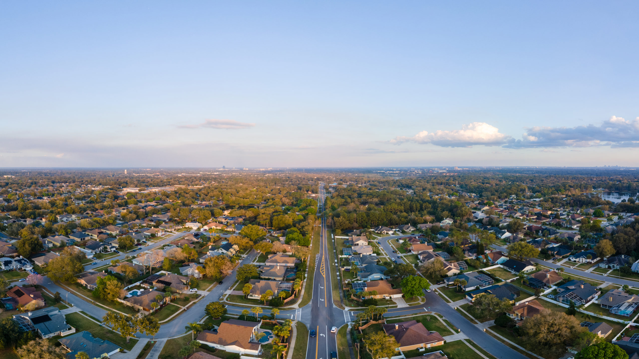 An aerial view of Altamonte Springs, Florida